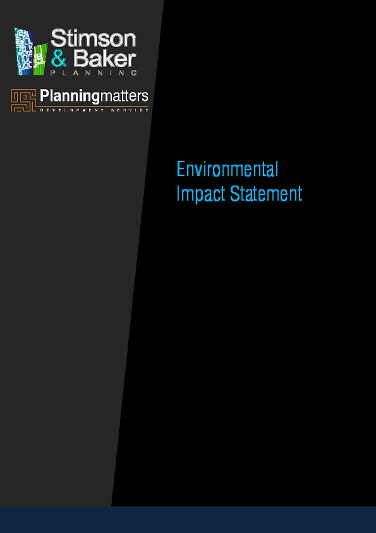 Tabbita Farm 2 - Environmental Impact Statement report.
