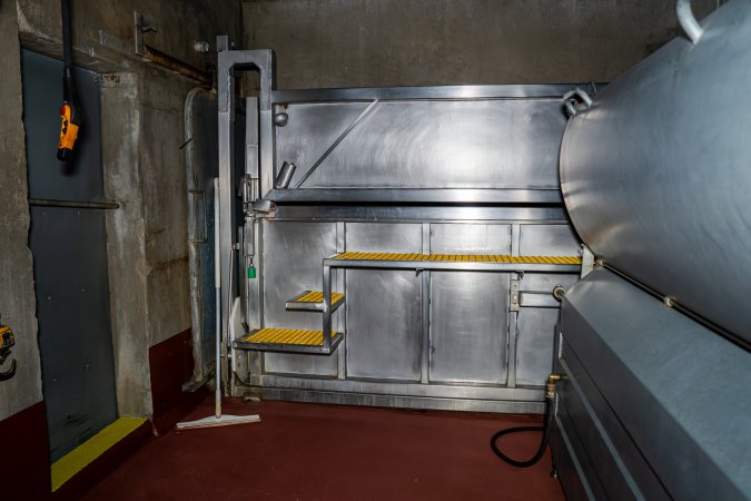 View of the knockbox at Millmerran Meats
