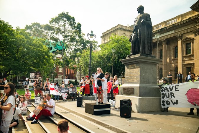 Dominion Animal Rights March 2025