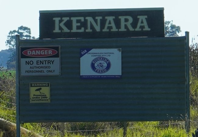 Drone - Dairy factory farm