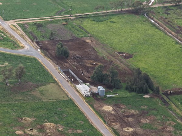 Drone flyover - Golderama Holsteins