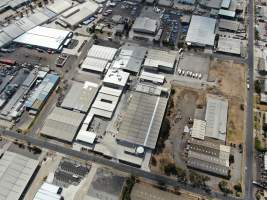 Drone flyover - Captured at JBS Pork Australia (formerly Diamond Valley Pork), Laverton North VIC Australia.