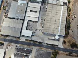 Drone flyover - Captured at JBS Pork Australia (formerly Diamond Valley Pork), Laverton North VIC Australia.