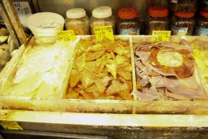 CW Seafood and Meat Market - Photo captured at CW Seafood and Meat Market in NYC. Photos show various sea life including freshwater life being sold illegally for their flesh. - Captured at CW Seafood and Meat Market, Brooklyn NY United States.