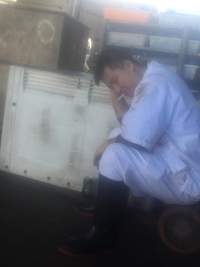 Smoking - A whistleblower advised that the knackery is staffed mostly by exploited temporary visa holders who are encouraged to smoke and drink whilst working. - Captured at Victorian Petfood Processors, Tesbury VIC Australia.