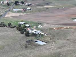 Drone flyover of slaughterhouse - Captured at Gretna Meatworks, Gretna TAS Australia.
