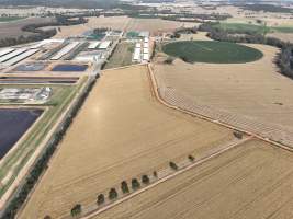 Drone flyover of Moxey Dairy - Moxey Farms is the first and largest property operated by Australian Fresh Milk Holdings (AFMH). It is also the largest single-site dairy in the country, housing and milking thousands of cows across nine freestall barns and three milking parlours, plus a maternity shed, feed centre and hospital. AFMH is the country's biggest dairy farming operator.
At any given time, Moxey Dairy houses 11,000 cows and is milking 5,500 of those cows each day, producing 40 litres of milk per cow per day. Annually, the farm produces 80 million litres of milk, or 220,000 litres per day.
- Captured at Moxey Dairy, Paytens Bridge NSW Australia.