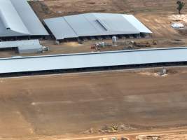 Drone flyover - AFMH Coomboona (breeding) - Located 30km northwest of Shepparton, Coomboona Farms is AFMH's first Victorian dairy property. Coomboona was formerly owned by billionaire Gerry Harvey, before being bought by AFMH, which is a partnership between the Moxey and Perick families.
The property has the capacity to milk over 2500 cows, and produce 30 million litres of milk annually. Cows are housed in freestall barns and milked in a commercial rotary dairy. The dairy is split between two locations, with one acting as a breeding, maternity and nursing facility and the other housing milking cows. - Captured at AFMH Coomboona Farms Module 2 (Breeding), Coomboona VIC Australia.