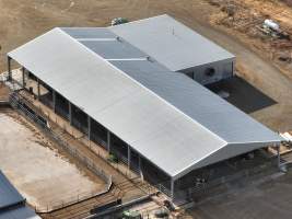 Drone flyover - AFMH Coomboona (breeding) - Located 30km northwest of Shepparton, Coomboona Farms is AFMH's first Victorian dairy property. Coomboona was formerly owned by billionaire Gerry Harvey, before being bought by AFMH, which is a partnership between the Moxey and Perick families.
The property has the capacity to milk over 2500 cows, and produce 30 million litres of milk annually. Cows are housed in freestall barns and milked in a commercial rotary dairy. The dairy is split between two locations, with one acting as a breeding, maternity and nursing facility and the other housing milking cows. - Captured at AFMH Coomboona Farms Module 2 (Breeding), Coomboona VIC Australia.