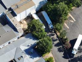 Drone flyover of slaughterhouse - Captured at Cowra Meat Processors, Cowra NSW Australia.