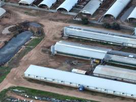 Drone flyover of piggery - Captured at Finniss Park Piggery, Mannum SA Australia.