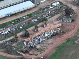 Drone flyover of piggery - Captured at Finniss Park Piggery, Mannum SA Australia.