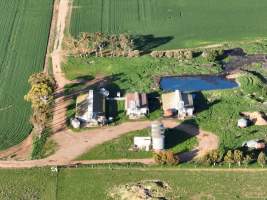Drone flyover of piggery - Captured at Two Wells Piggery, Two Wells SA Australia.