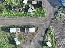 NSW Dairy Farms 2025 - Drone footage of Dairy farms and calf crates on NSW's South Coast. - Captured at Coolea, Numbaa NSW Australia.