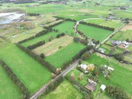 NSW Dairy Calf Crates - 2025 - Drone photos of calf crates at dairies on NSW's South Coast. - Captured at Unknown - Dairy Calf Crates, Numbaa NSW Australia.
