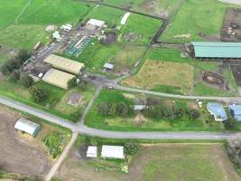 NSW Dairy Farms - 2025 - A drone investigation into dairy farms and calf crates on NSW's South Coast. - Captured at Eagle Park, Numbaa NSW Australia.