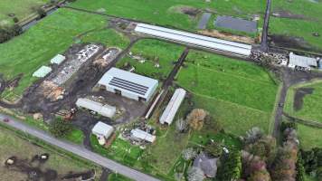 NSW Dairy farms - 2025 - A 2025 drone investigation into dairy farms and calf crates on NSW's South Coast. - Captured at Numbaa Leigh Holsteins, Numbaa NSW Australia.
