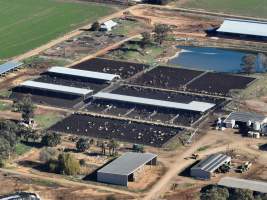 Drone - Dairy factory farm - Drone photos of Kenara Dairy, a dairy factory farm in Blighty, NSW. - Captured at Kenara Dairy - Riverina Fresh, Blighty NSW Australia.