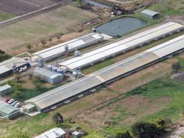 Drone flyover - Drone flyover of South Gippsland Eggs - Captured at South Gippsland Eggs, Devon Meadows VIC Australia.