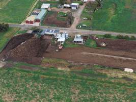 Drone flyover - Golderama Holsteins - Drone photos taken of Golderama Hosteins, which supplies milk to Bega. - Captured at L.B. & M.A. Golder - 'Golderama Holsteins', Jervois SA Australia.