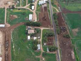 Tripe T Farms Drone flyover - Drone flyover of Triple T Farms dairy, supplier to La Casa Del Formaggio - Captured at Triple T Farms - La Casa Del Formaggio, Jervois SA Australia.