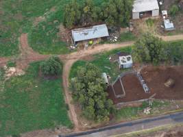 Tripe T Farms Drone flyover - Drone flyover of Triple T Farms dairy, supplier to La Casa Del Formaggio - Captured at Triple T Farms - La Casa Del Formaggio, Jervois SA Australia.
