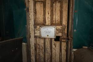 FTP Pig Industry Awards - 2025 - Farm Transparency Project awarded four Victorian piggeries the prize for Outstanding Cruelty to Pigs. Anonymous activists downloaded the certificates from the FTP website and hand-delivered them to the piggeries.
First Place - Andgar Piggery: Pigs drowning in their own waste; a pile of rotting corpses dumped in a pen inside one of the sheds, with live pigs stuck amongst them; large necrotic wounds; the list goes on. But Andgar wanted to be certain, to really make sure they clinched this award, and so last month, two sheds caught fire and around 350 pigs burned to death. - Captured at Andgar Piggery, Dublin SA Australia.